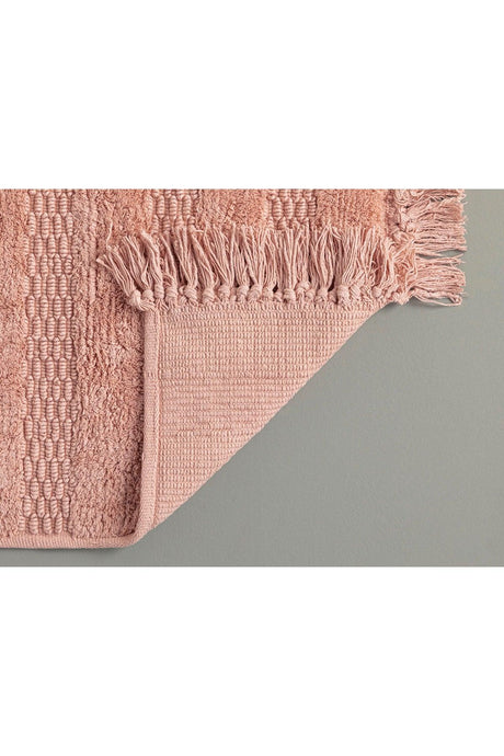 Ava Cotton Bath Mat 60x90 Cm Powder - Swordslife