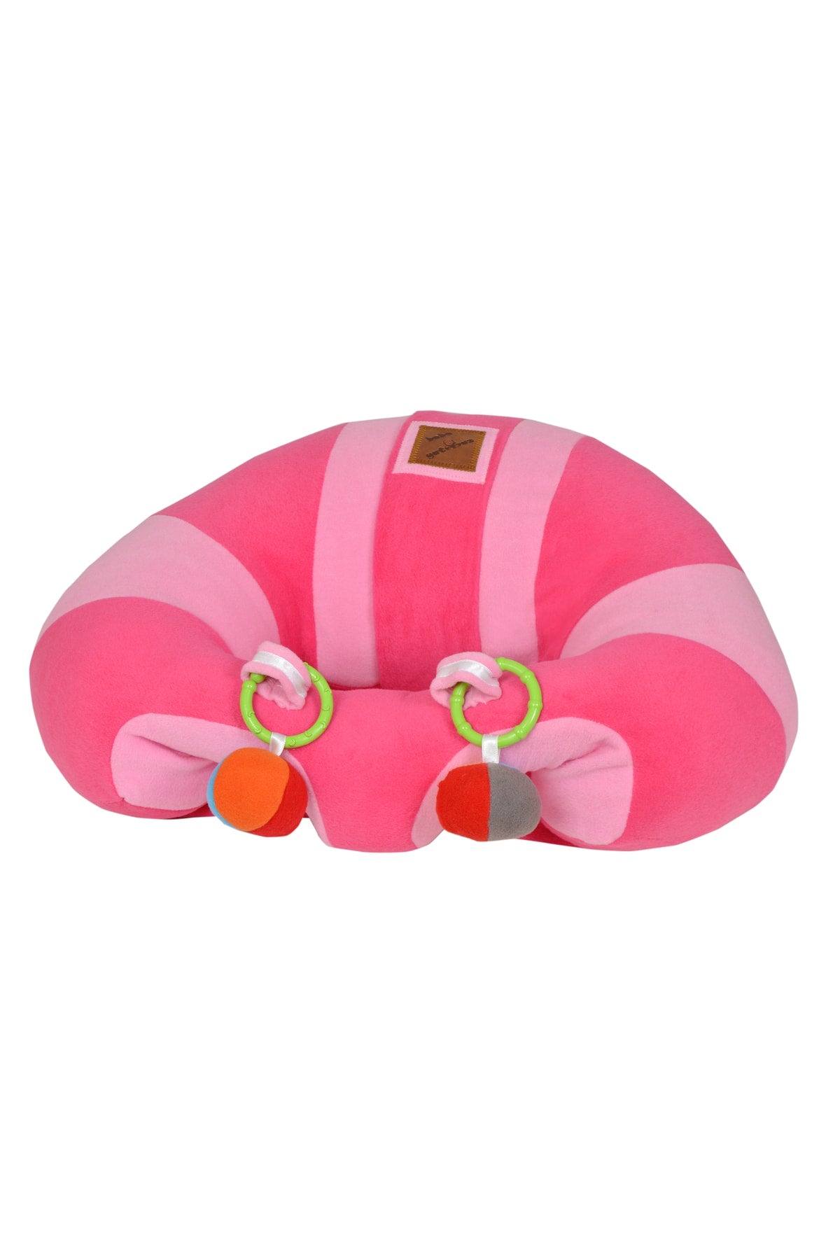 Rattle Fuchsia-Pink Baby Seating Support Cushion Baby Seat
