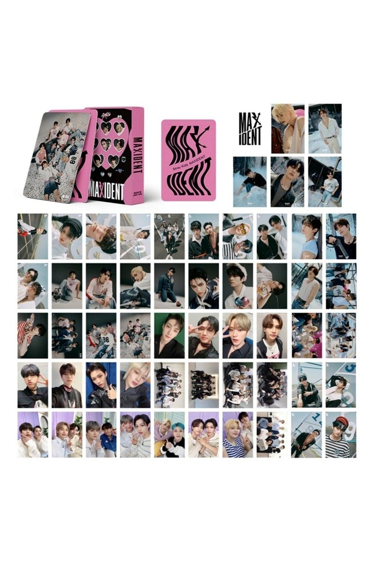 Stray Kids '' Maxident '' Double Direction Printed Lomo Card Set - Swordslife