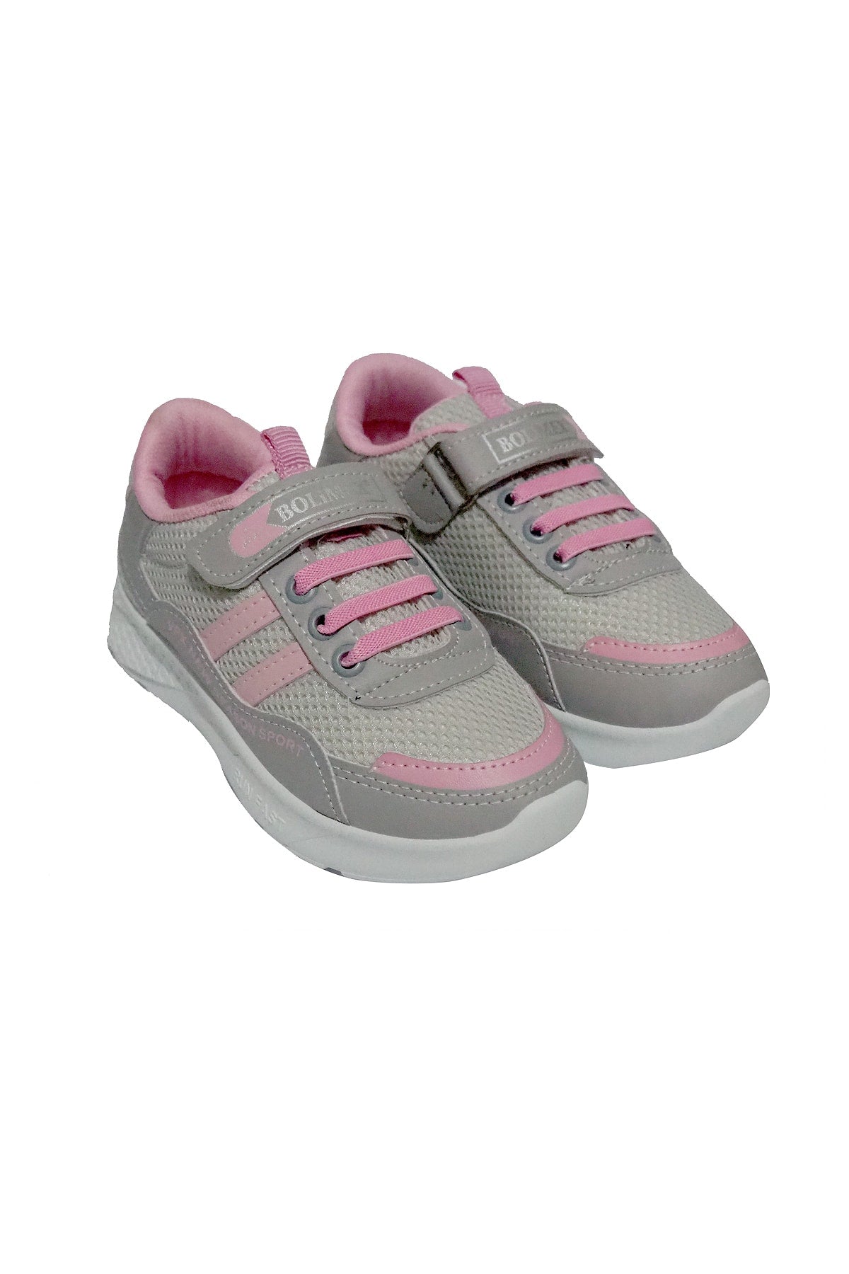 Girls Summer Comfortable Sweatproof Velcro Mesh Mesh Sports Sneaker Blm000