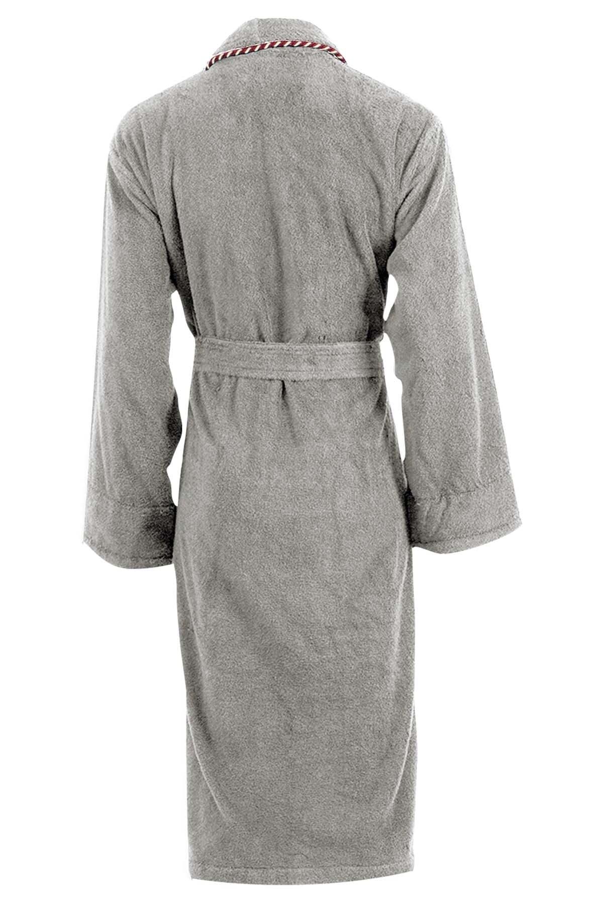 100% Cotton Piping Special Design Extra Soft Men's Bathrobe - Swordslife