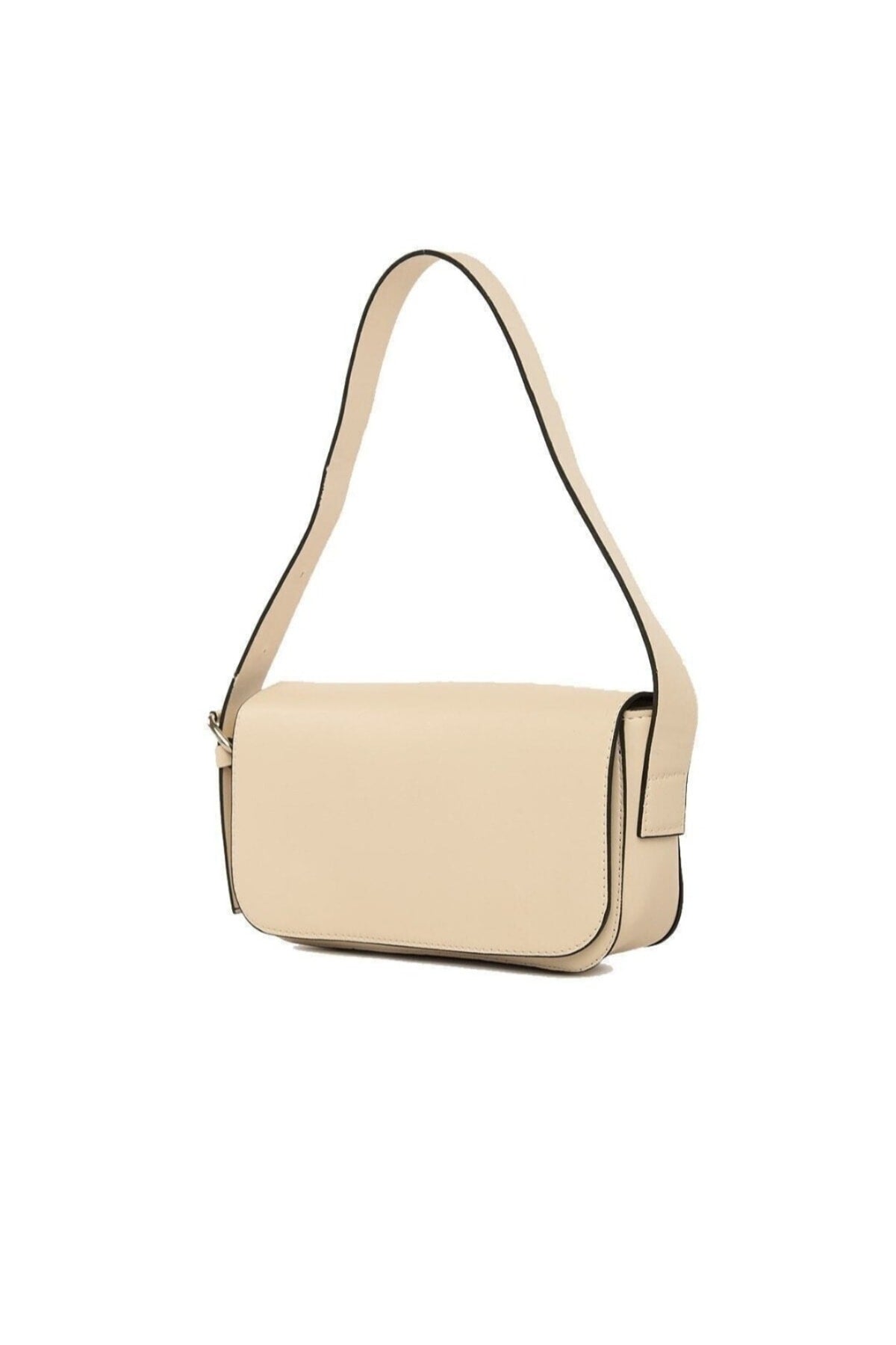 Clamshell Baguette Shoulder And Crossbody Bag