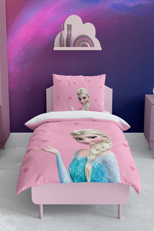 Elsa Patterned Elsa Duvet Cover Set Tlan-069