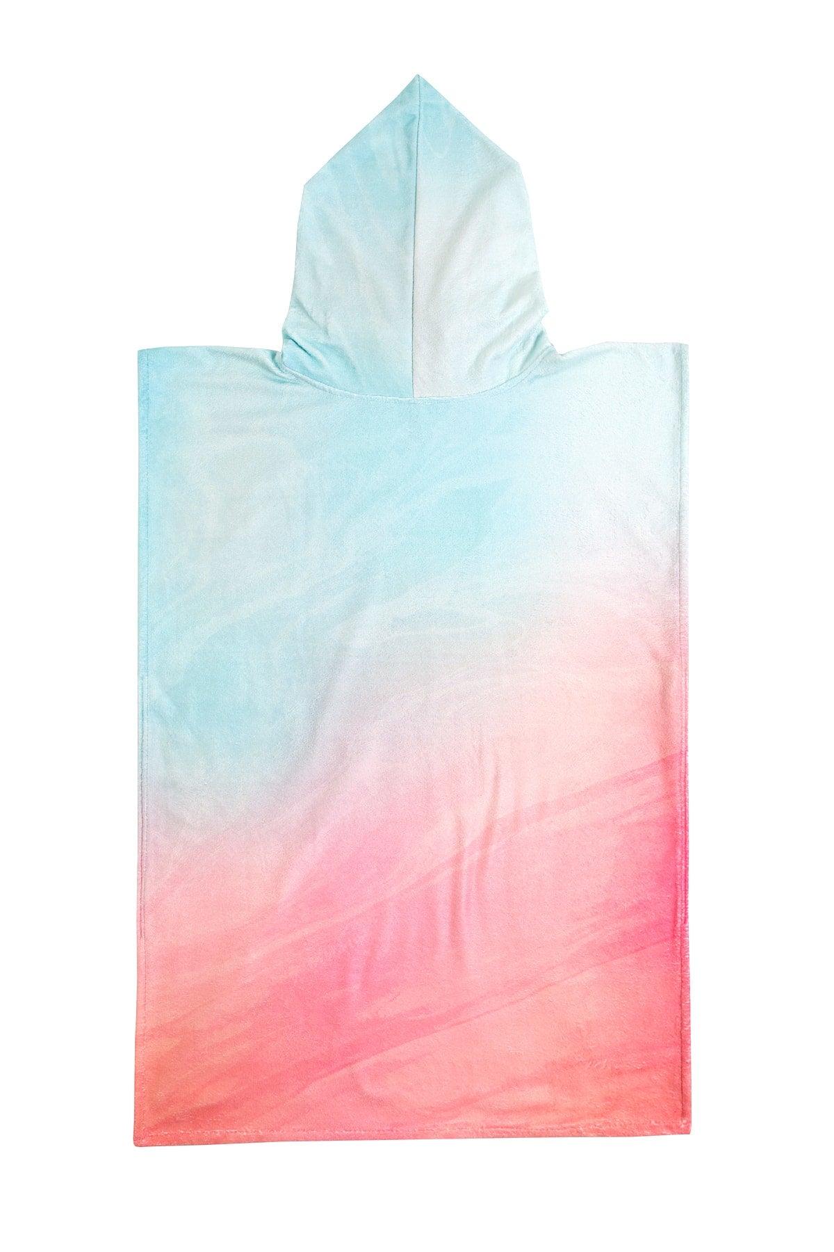 Surf Summer Poncho Hooded Beach Towel Surf Wild - Swordslife