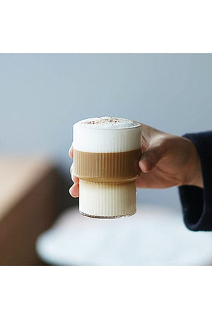 350Ml Origami Style Glass
