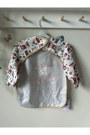 Bebechi Ceylan Printed Baby Bib With Sleeves For Activity 6-24 Months