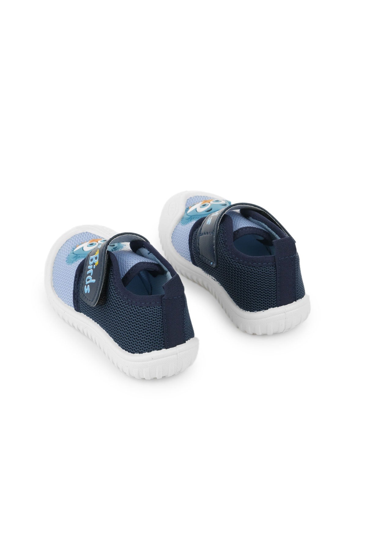 Summer Bebe Men Linen Happy Bird Velcro Adjustable Shoe