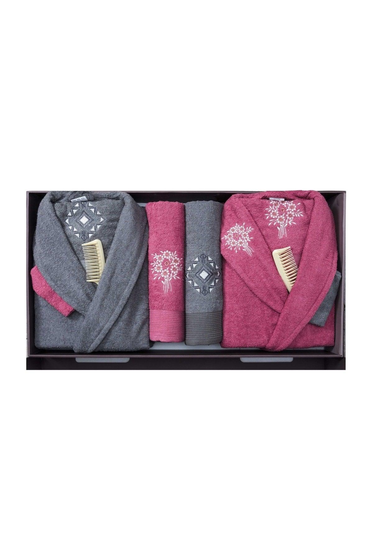 Asya 16 Pieces Boxed Dowery Family Bathrobe Set | Bathrobe Set | Dowry set - Swordslife