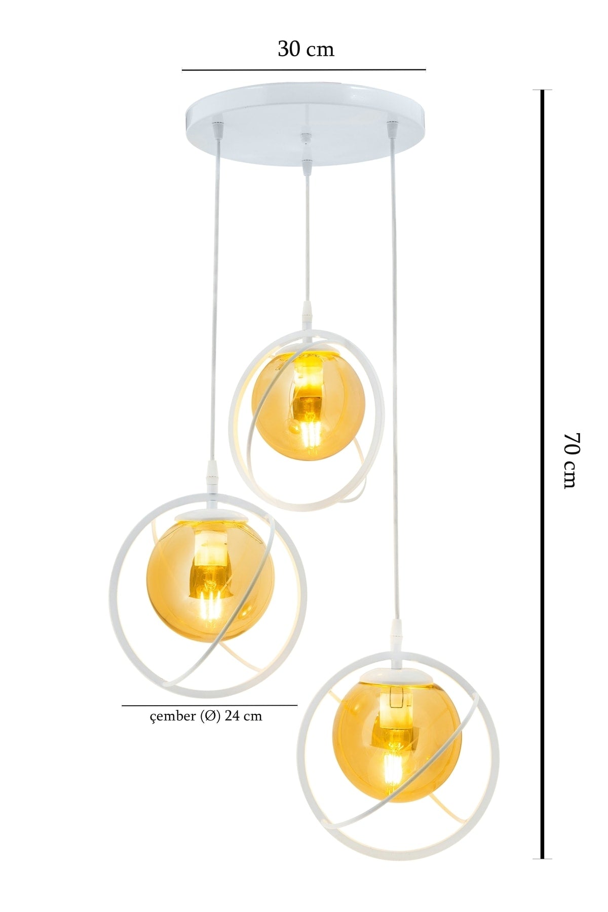 World 3 Piece Tray. Glop White Chandelier with Honey Colored Glass. Living Room, Kitchen, Teenager, Room, Bedroom, Store