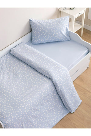 Printed Cotton Single Child Duvet Cover Set