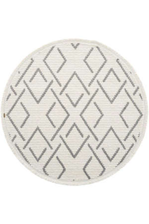 Vetrina 3609 Cream Soft Texture Carpet Rug Living Room Kitchen Hallway Cut Runner Round Machine Rug - Swordslife