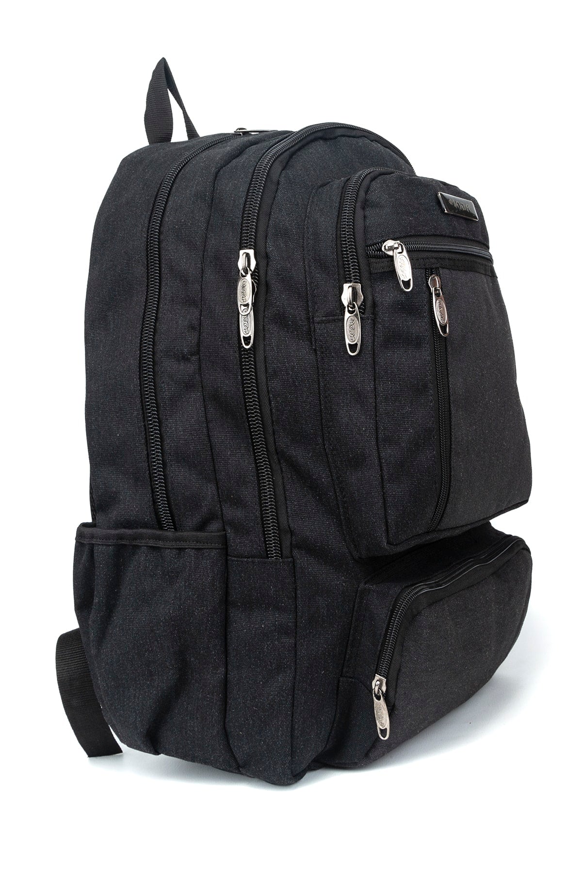 17 Inch Multi-Compartment Canvas Daily & Mountaineer Backpack With Laptop Compartment