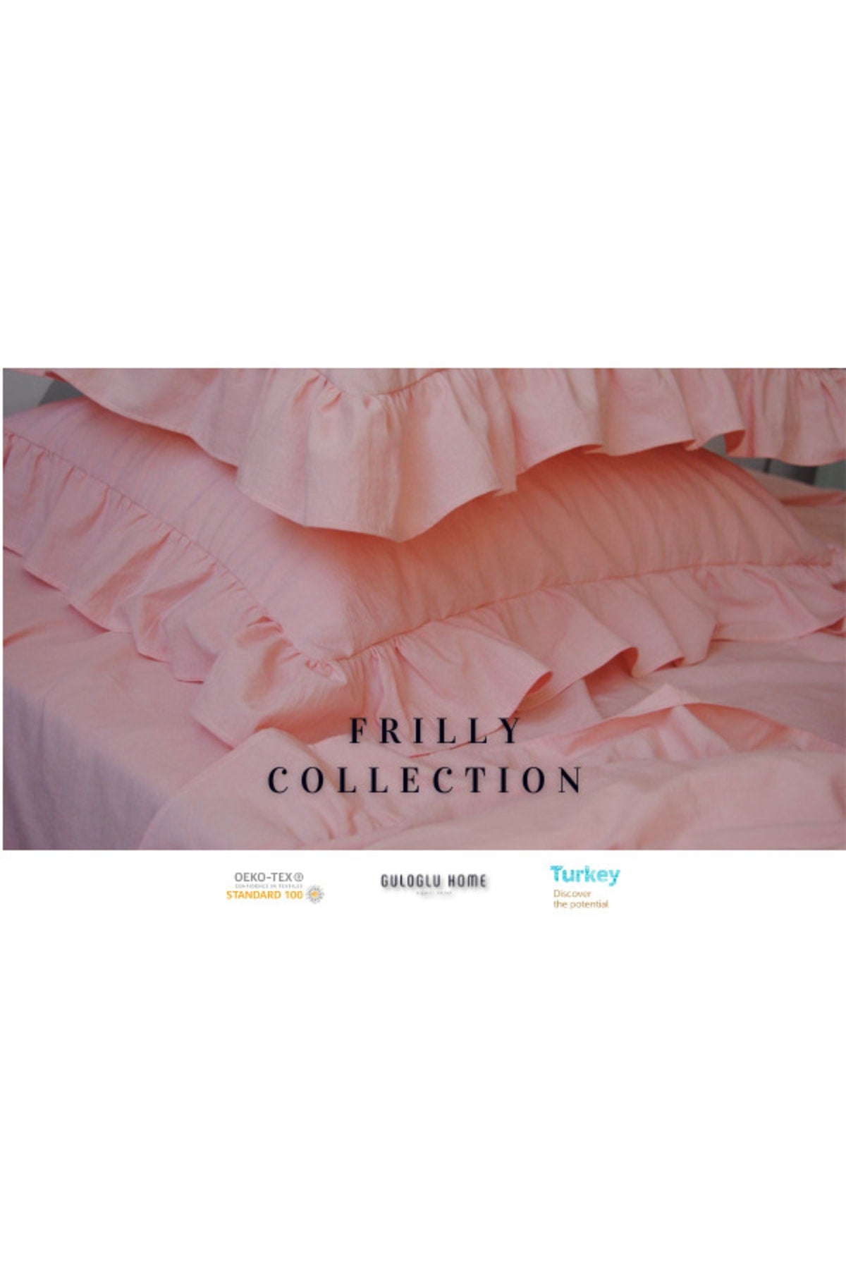 Bright Future Frilly Baby Duvet Cover Set