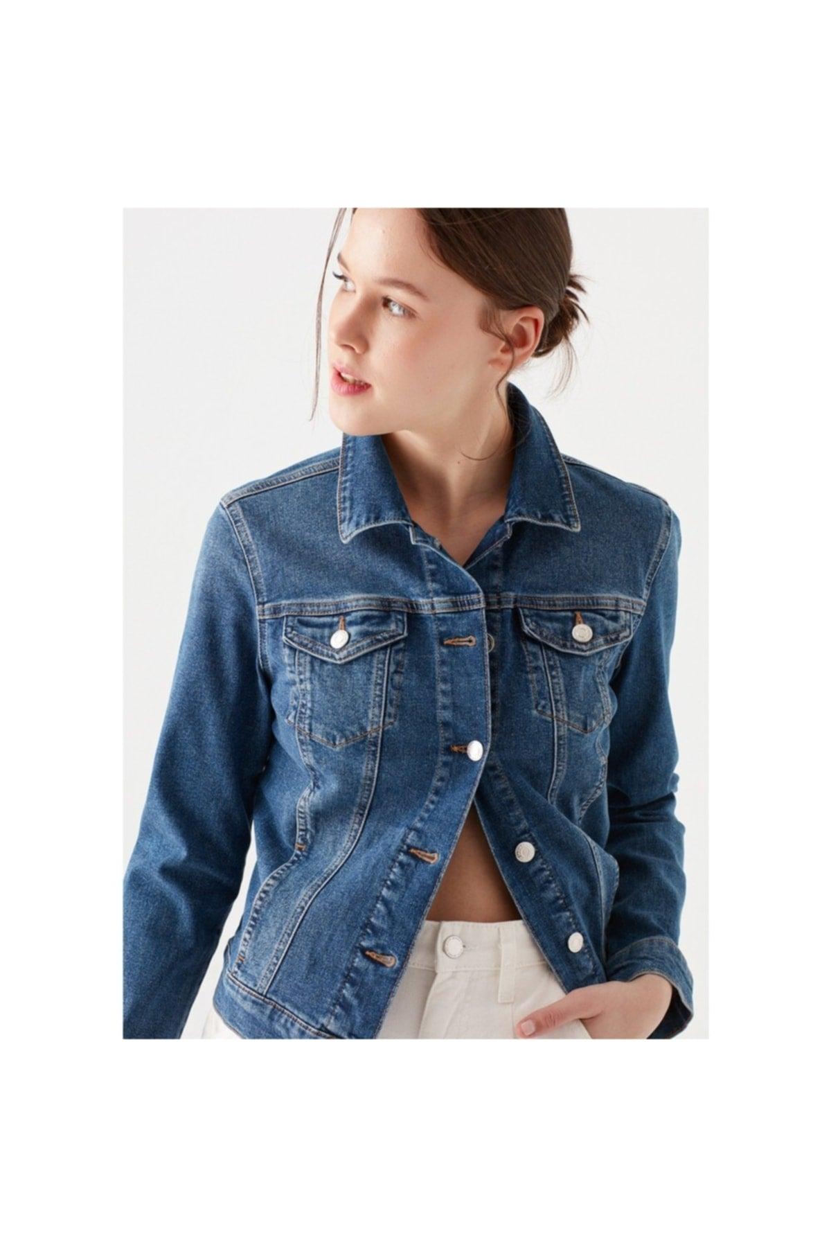 Women's Daisy 90 S Sanded Jean Jacket 1113632061 - Swordslife