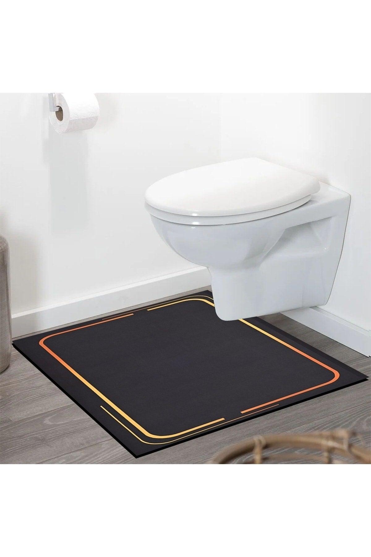 Osso Patterned Shower Front Square Bathroom Carpet Doormat Single Piece 60x60cm - Swordslife