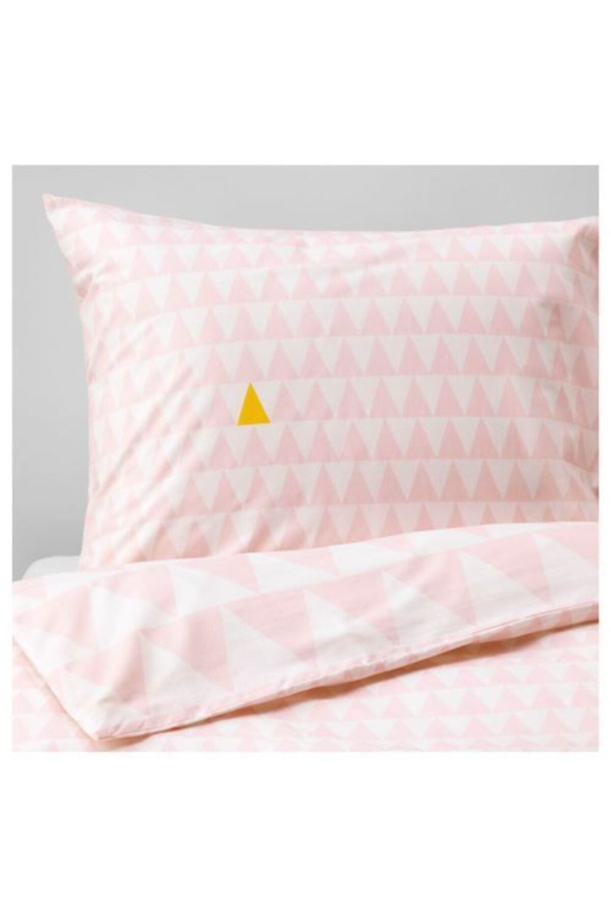 Kids Duvet Cover Single Duvet Cover Set, Pink Color Meridyendukkan 150x200/50x60 Cm