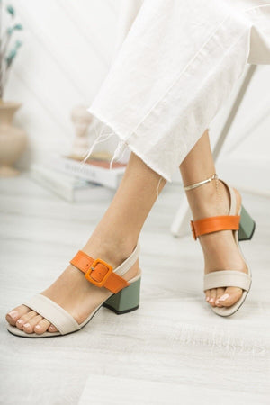 Women'S Casual Heeled Sandals