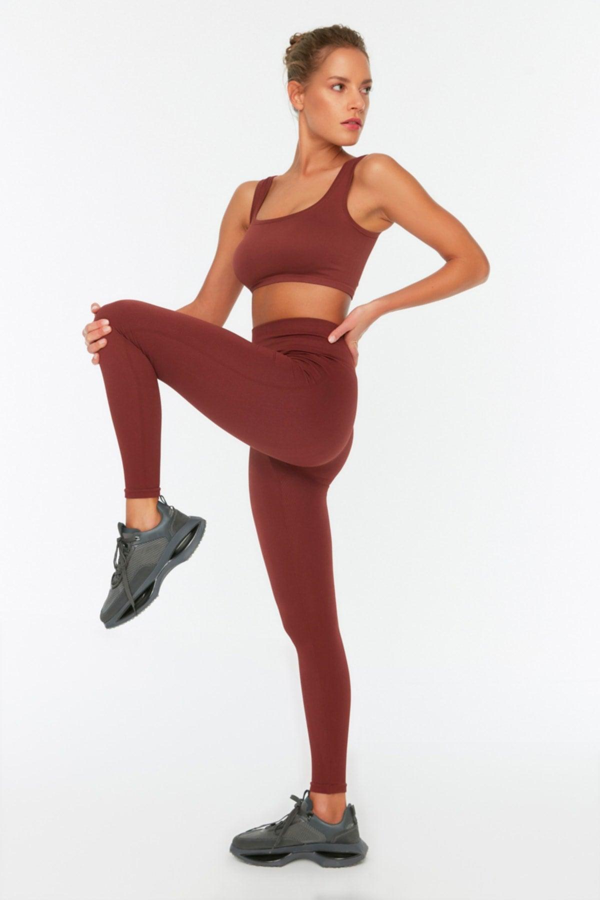 Tile Seamless/Seamless Ribbed Full Length Sports Leggings TWOAW20TA0071 - Swordslife