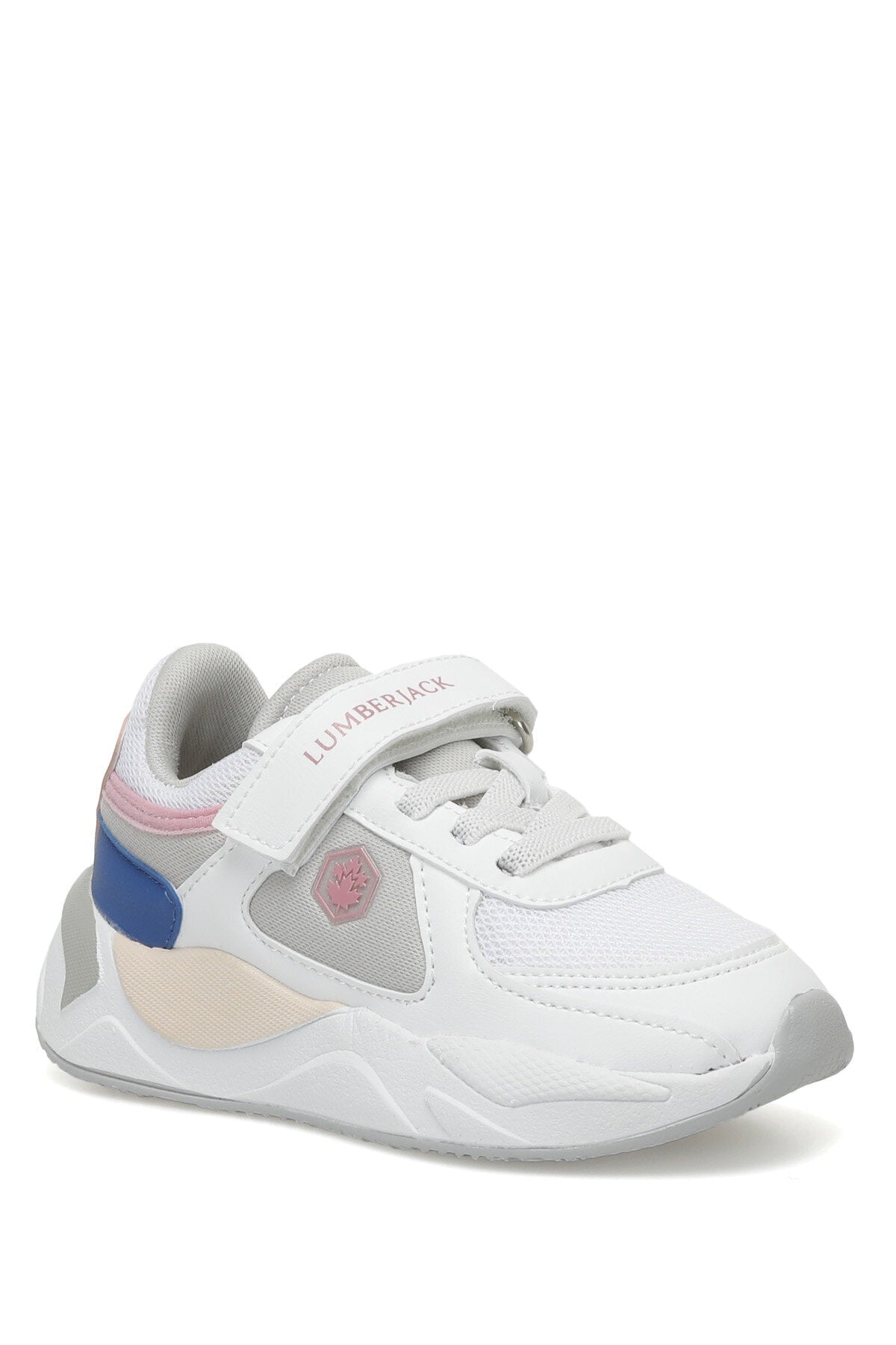 IRON 3FX White Girls Running Shoes