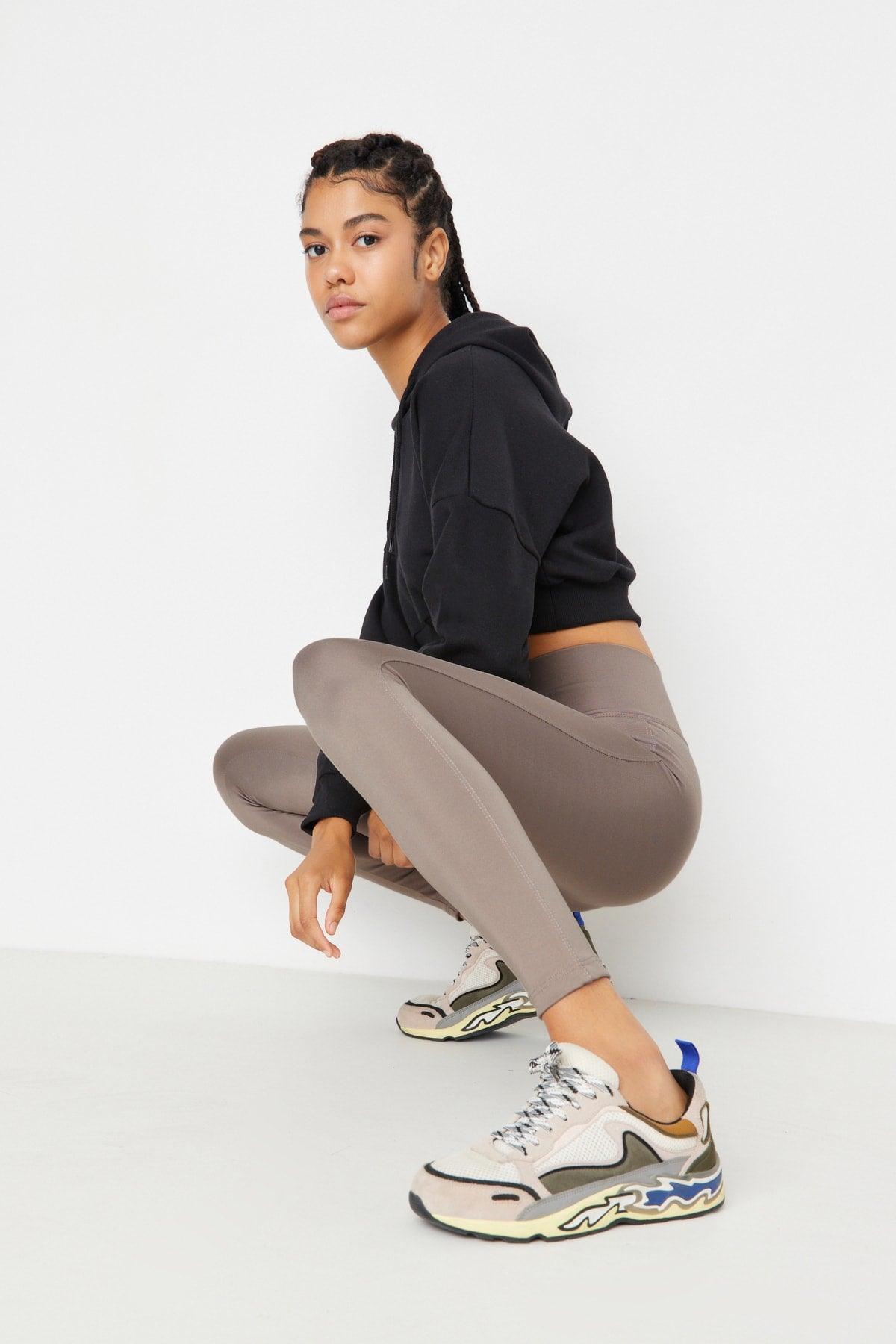 Mink Gatherer Full Length Sports Leggings TWOAW21TA0029 - Swordslife