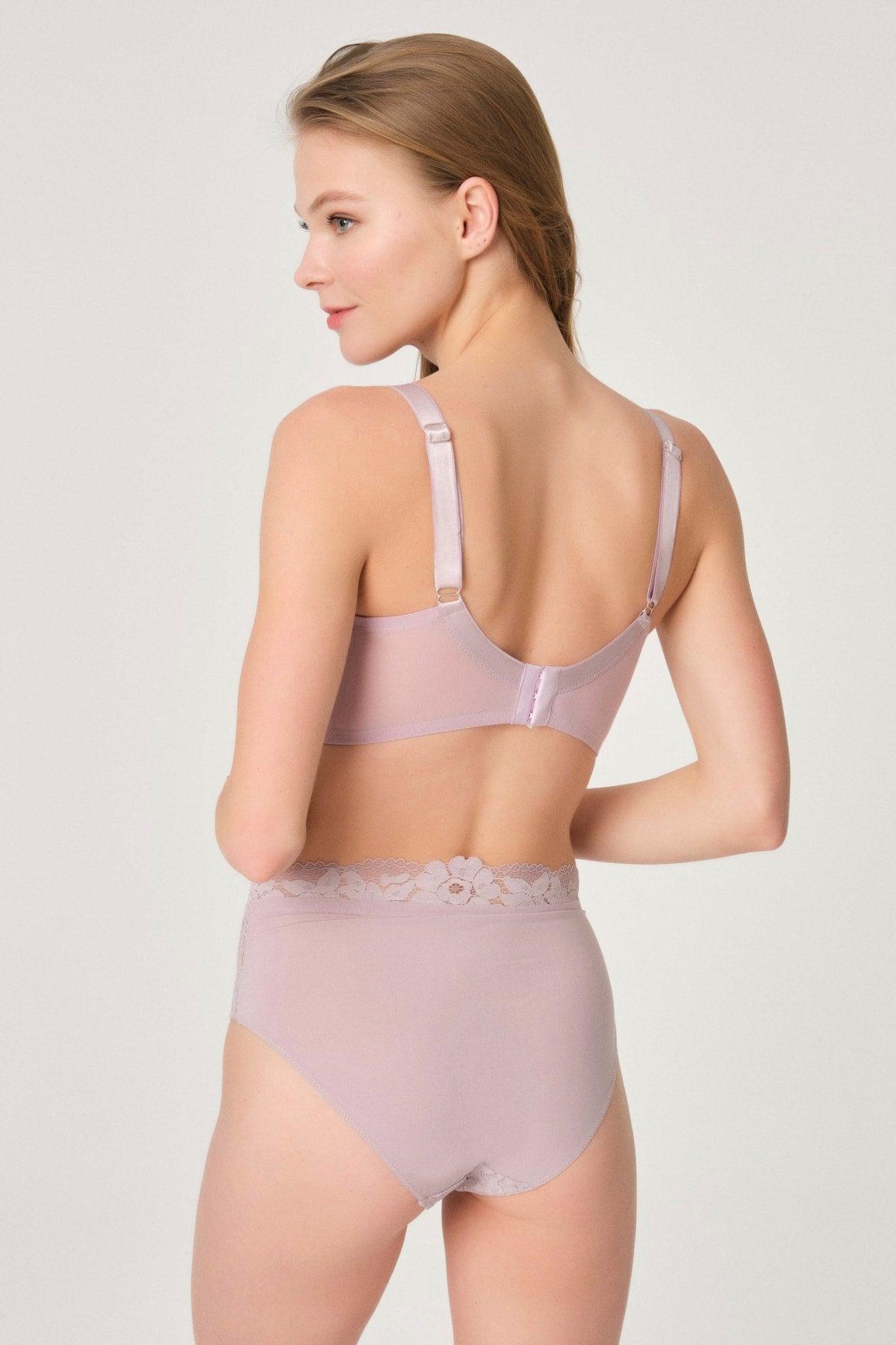 Soft Lilac Larisa Extra Minimizer Bra - Swordslife