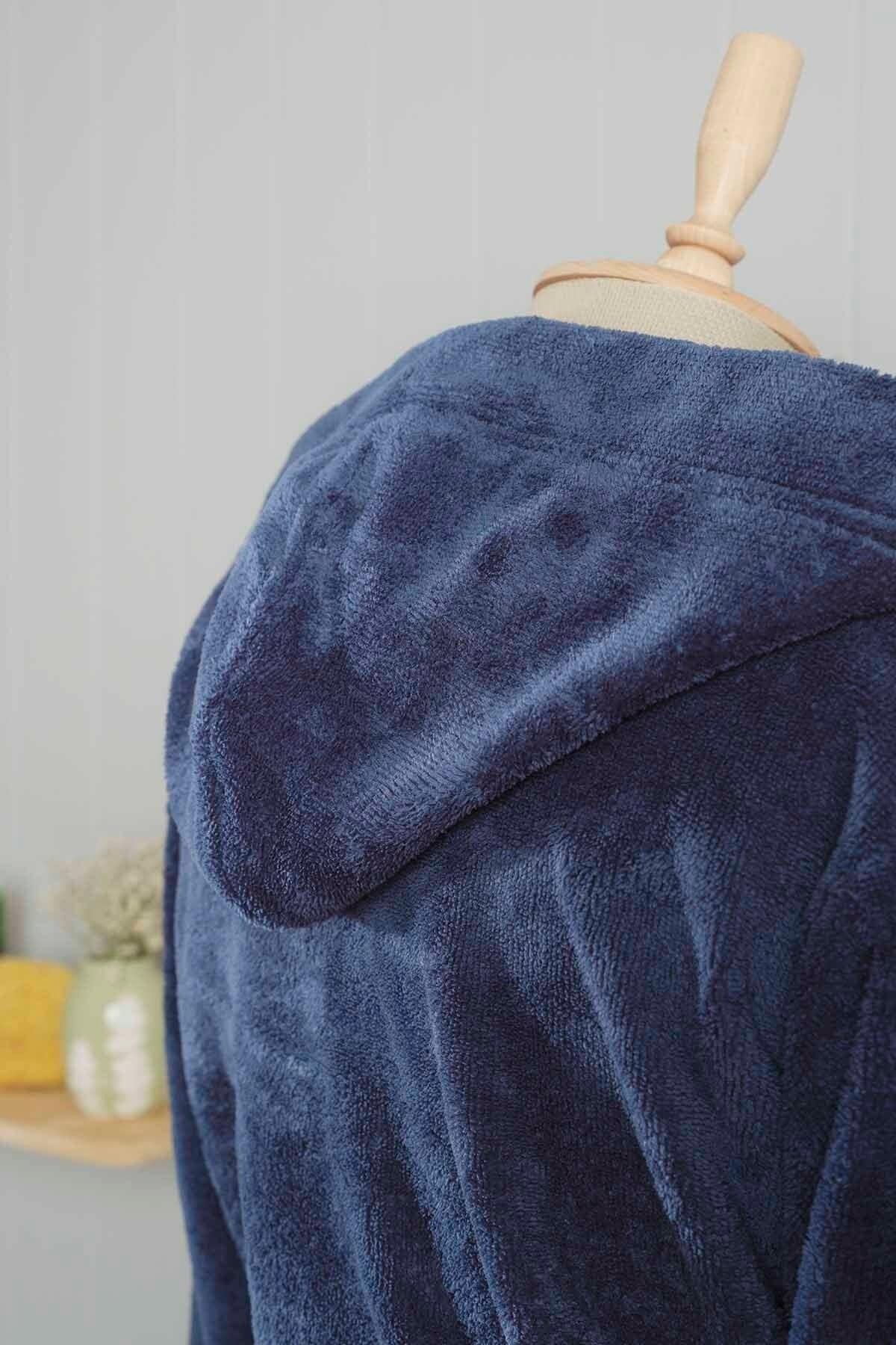 Motto Indigo Triga Bathrobe L/xl - Swordslife