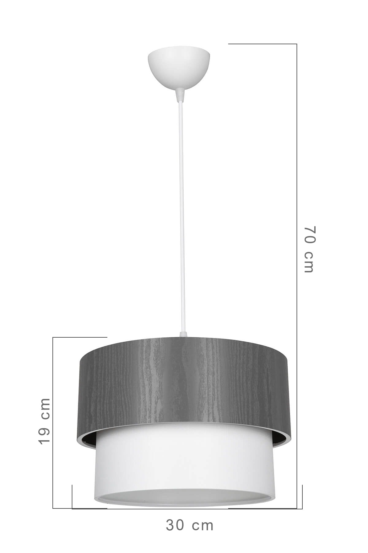 Deco Gray Pendant Lamp