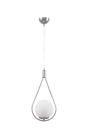 Mexican Single Chrome White Glop Glass