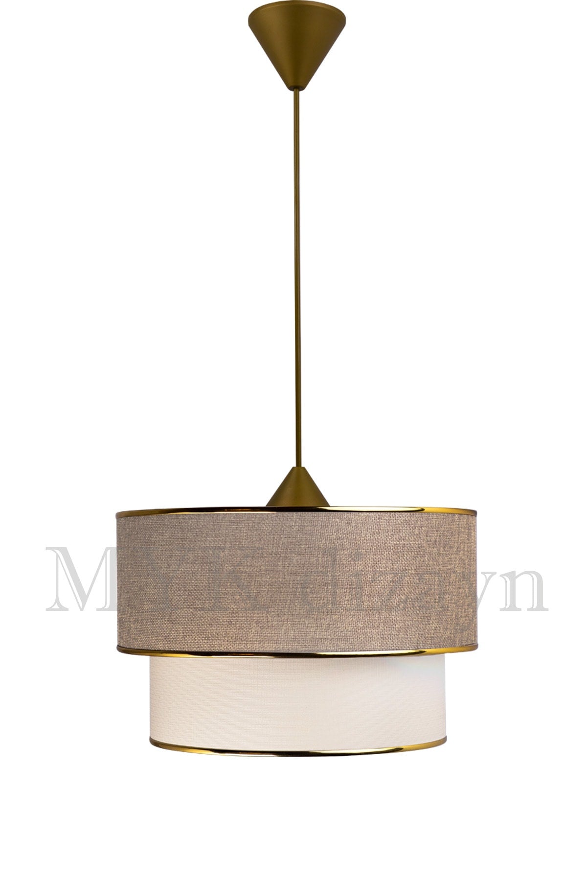 Milk Coffee Cake Single Pendant Lamp Chandelier