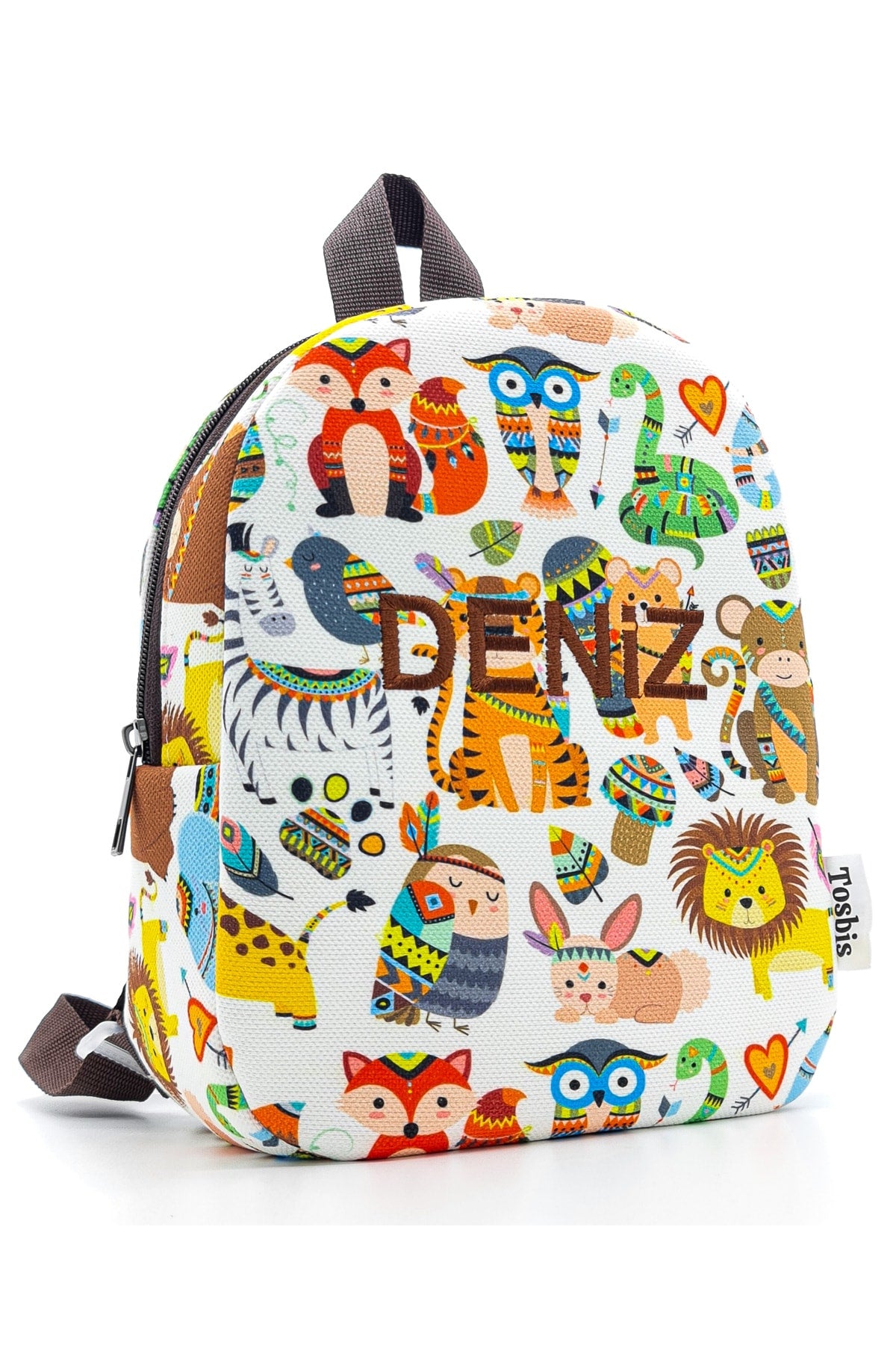 [ We Write Any Name You Want ] Red Skin 0-8 Years Old Child Backpack, Kindergarten-Nursery Backpack.