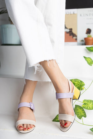 Women'S Casual Heeled Sandals