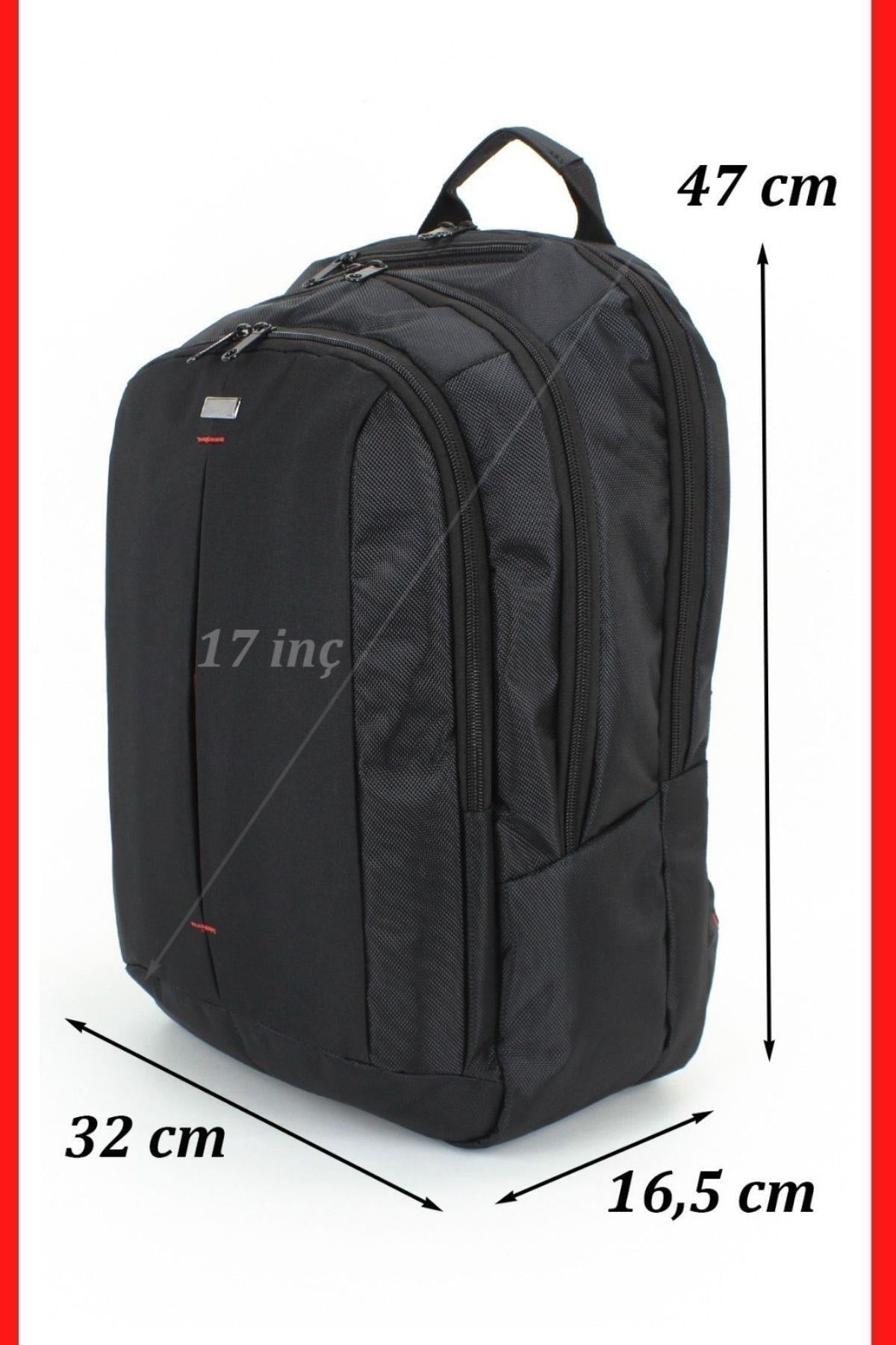 Tansqueen 17.3'' Backpack With Laptop Compartment Waterproof Fabric Shock Absorbing Mat Backed