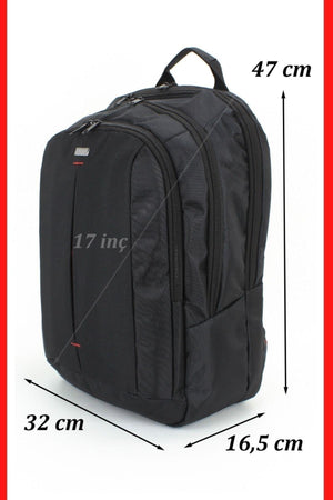 Tansqueen 17.3'' Backpack With Laptop Compartment Waterproof Fabric Shock Absorbing Mat Backed
