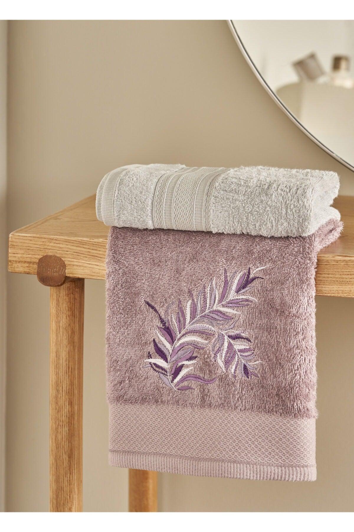 Soft Bamboo Lina Double Bamboo Family Set Plum-gray - Swordslife