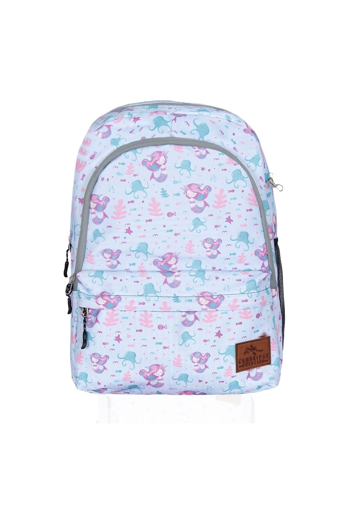 Mermaid Patterned Triple Primary School Bag Set