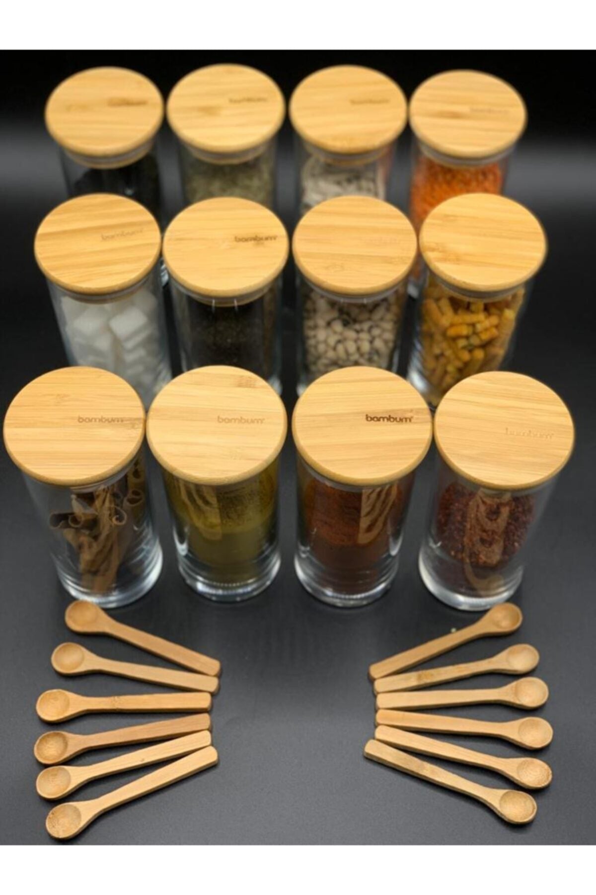 Original Zolla Prestige 24 Pcs Spice Holder With Spoon