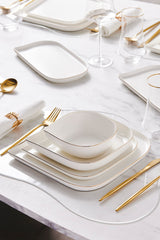 Streamline Slope 29 Piece Porcelain Dinner Set for 6 People