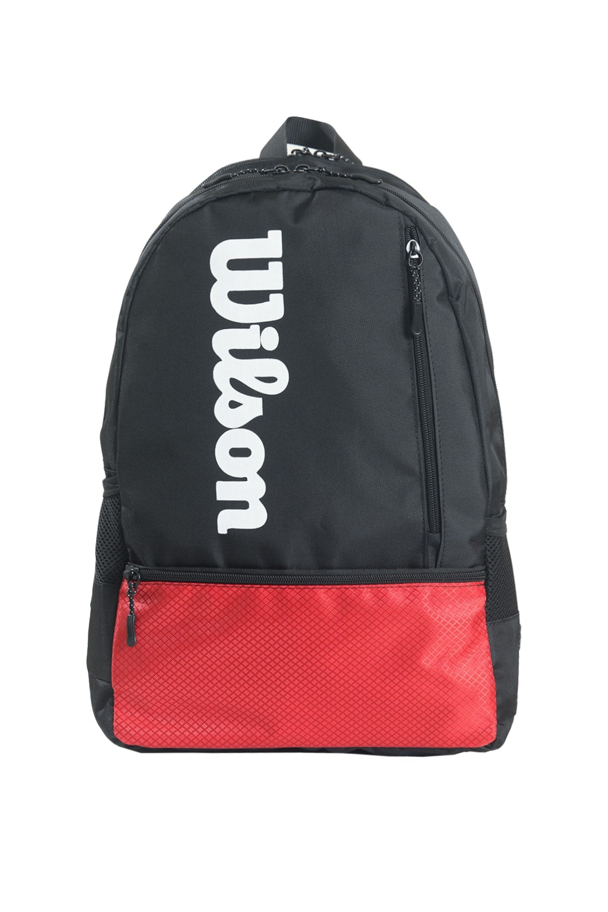 Black Red Backpack Unisex 4-Compartment Bag