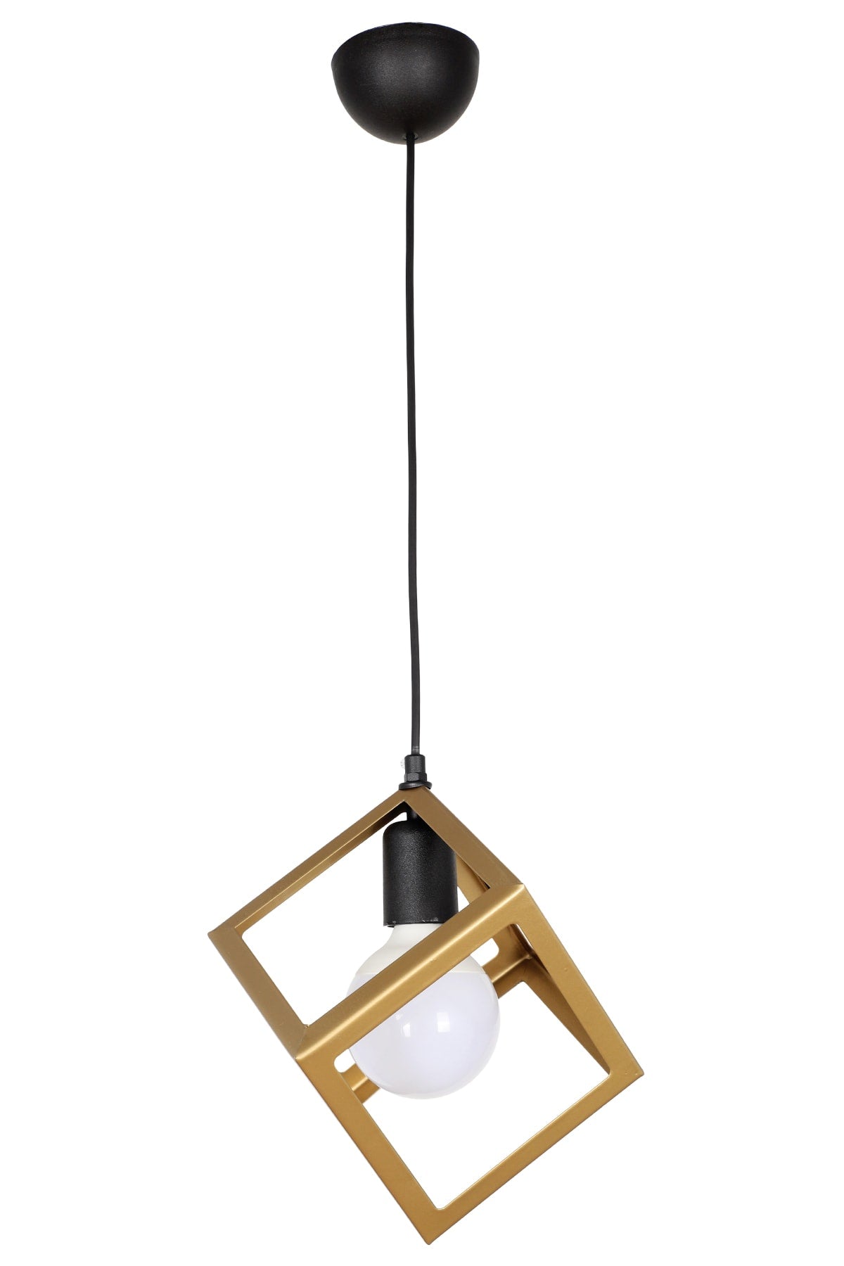 Cube Single Antique Chandelier