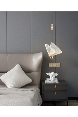 Elegance Modern Butterfly Design Pendant Lamp Led Chandelier With Large Size Ceiling Spotlight Great Visual