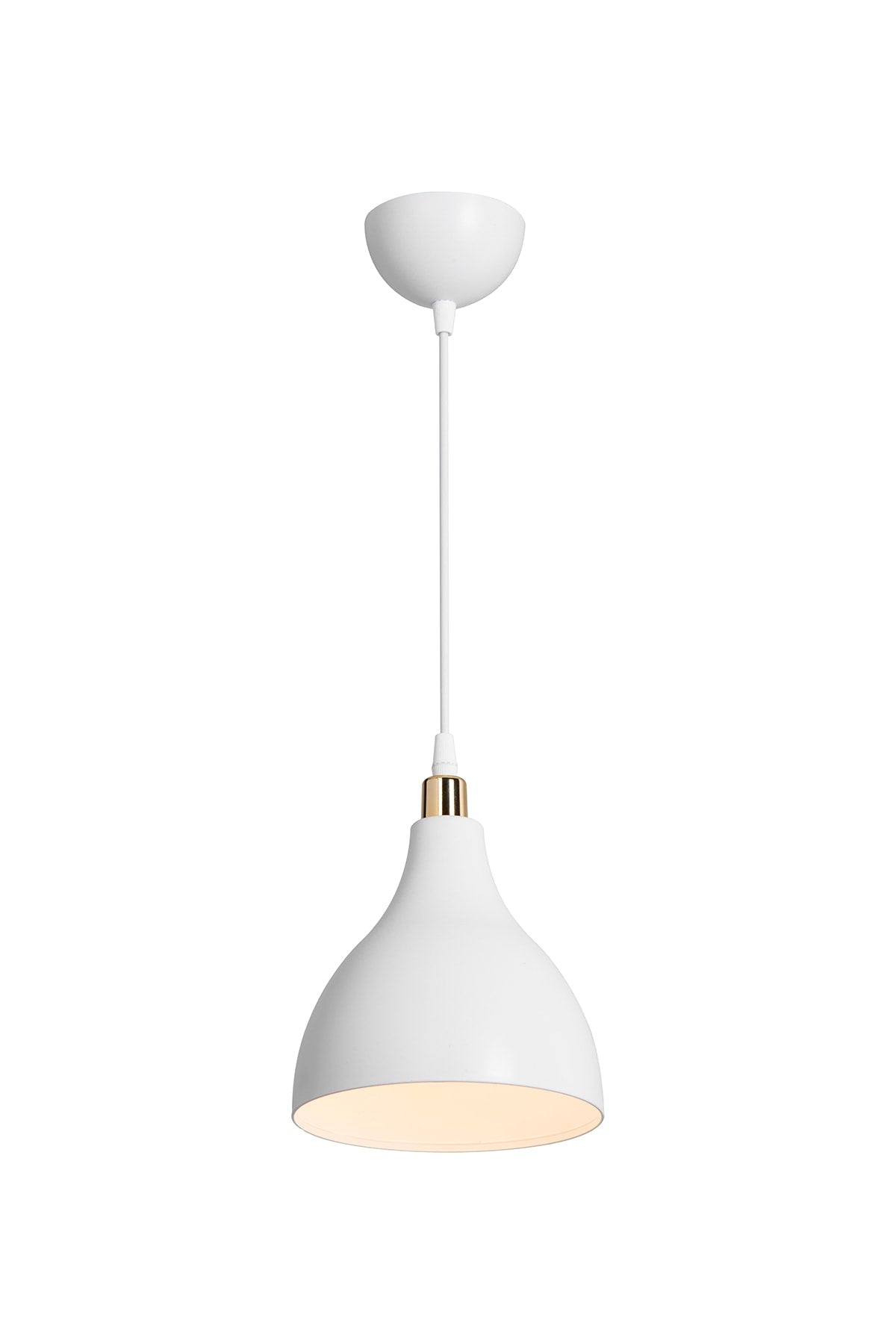 Nonda Single Pendant Lamp White/living room-child's room-dining room-kitchen-antique-hallway