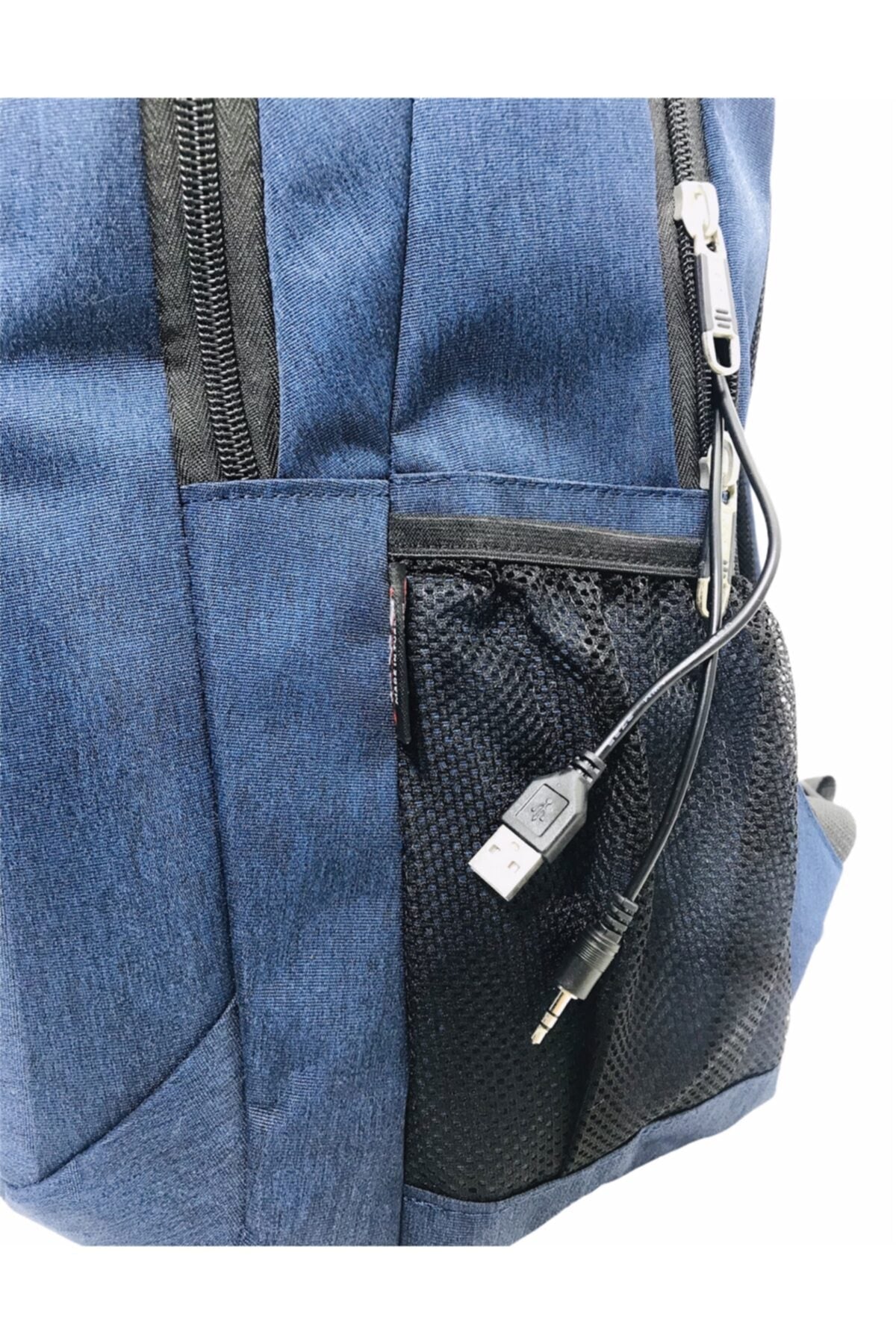 Laptop Bag With Usb Cable & Inlet 15.6 Inch Backpack