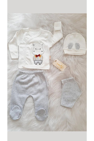 5 Piece Maternity Set (Baby Care Backpack, Hospital Exit, Chickpea Blanket, 10 Wipes And 3 Socks)