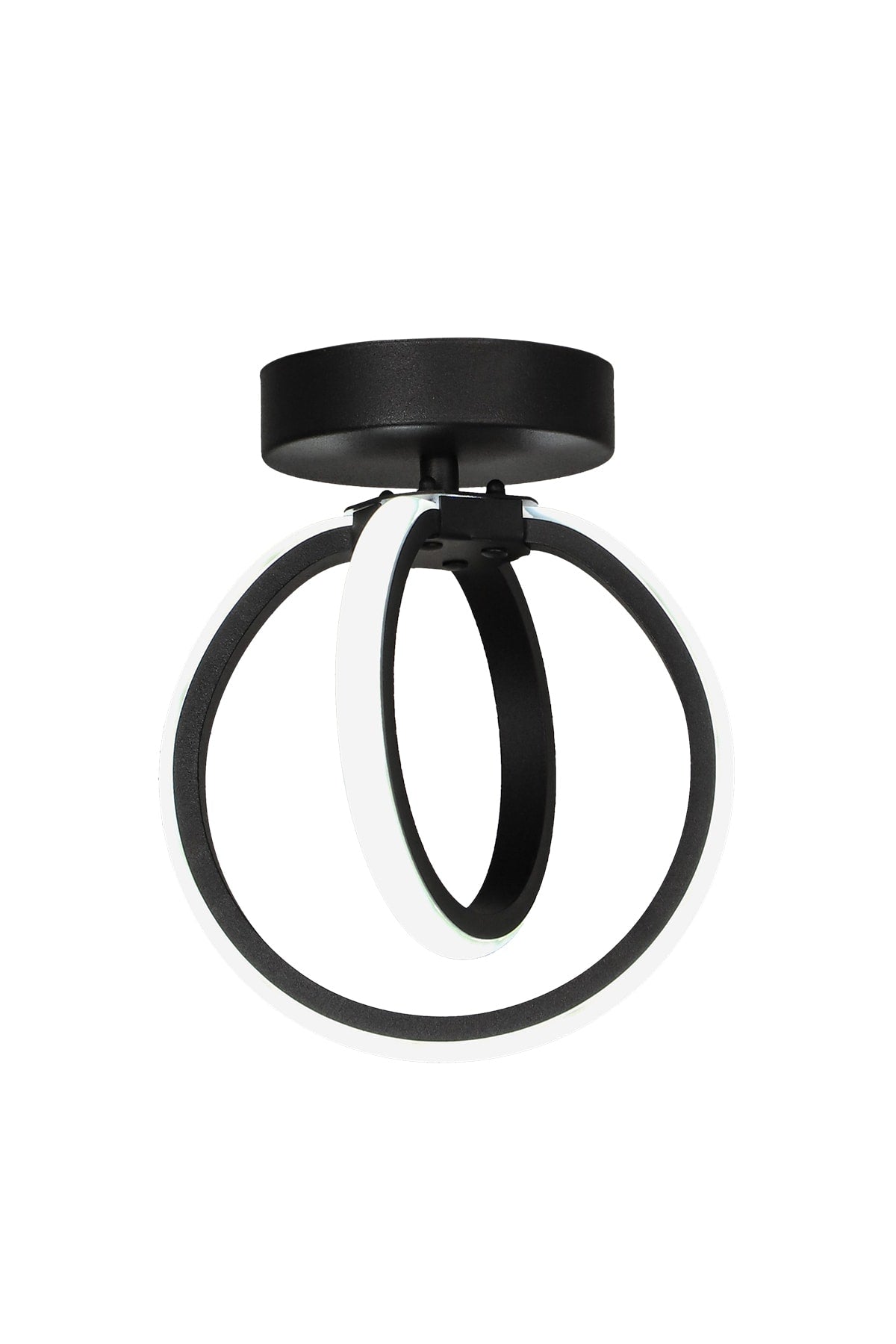 Sezen Led Ceiling Mounting Single Chandelier Black