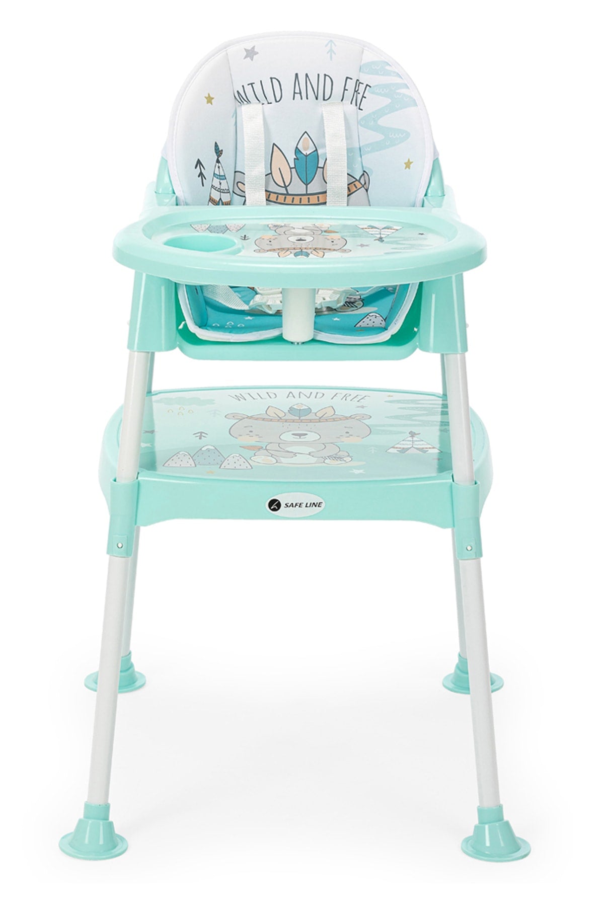 Working Table Padded Highchair