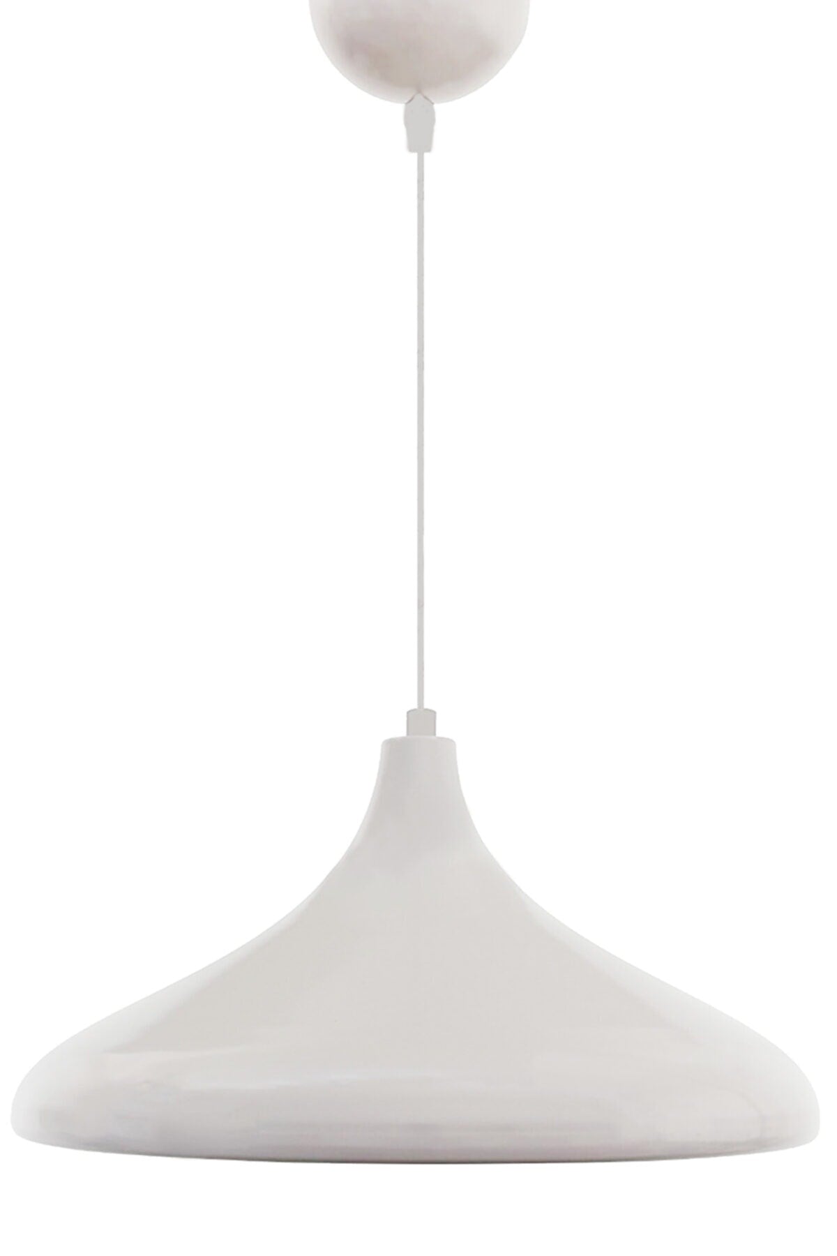 Nil Special Design Modern Bright White Living Room - Kitchen - Cafe Metal Single Pendant Lamp Chandelier