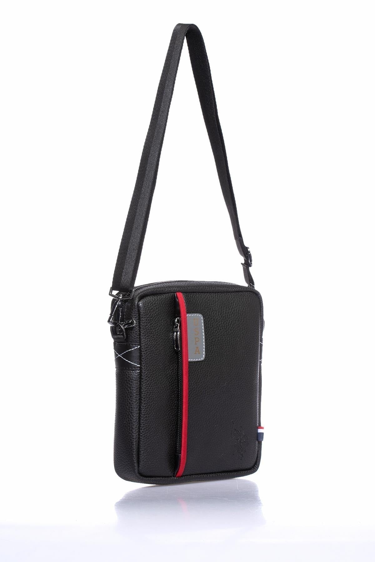 Plevr21619 Black Men's Shoulder Bag