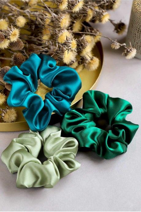 Women's 3 Piece Satin Hair Buckle Set - Swordslife