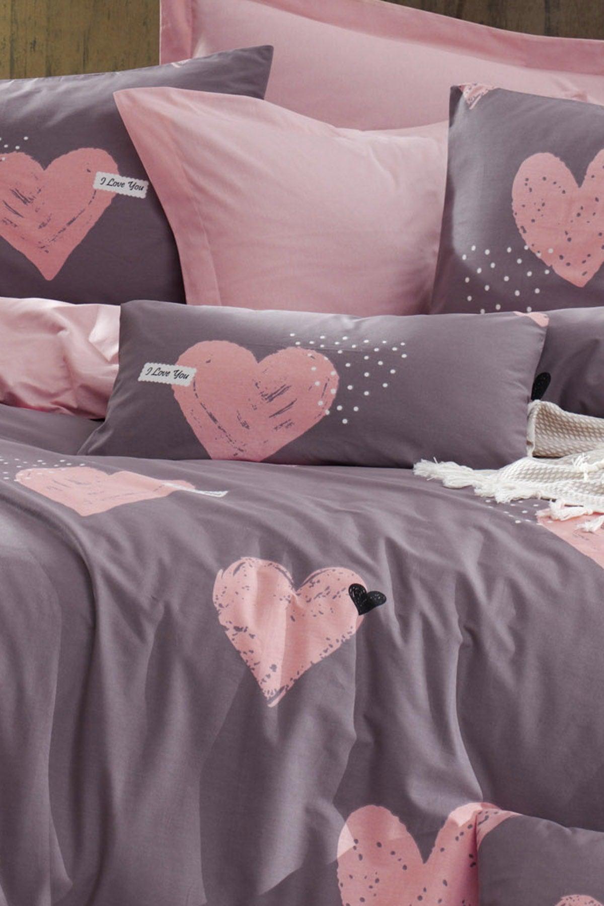 100% Natural Cotton Double Duvet Cover Set Jana Gülkurusu - Swordslife