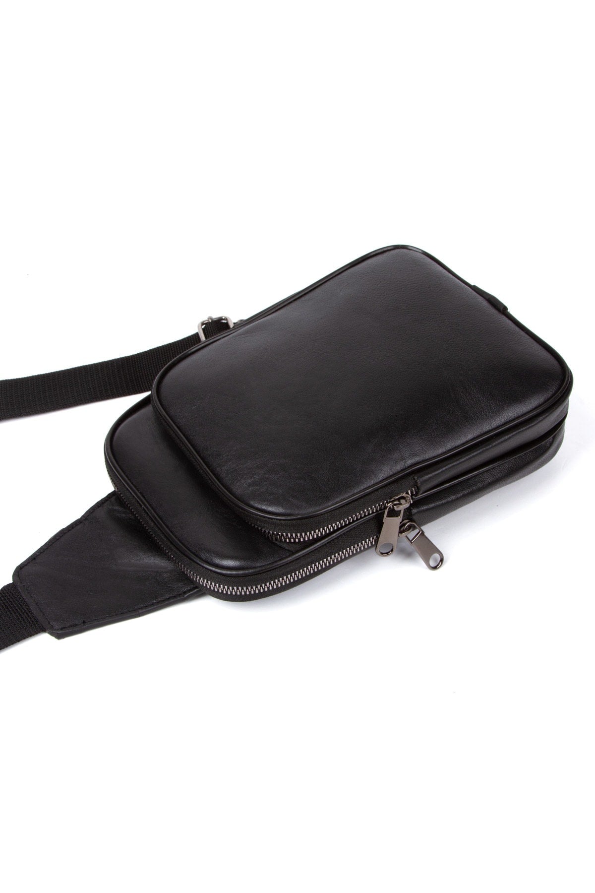 Alva Clup Leather Crossbody Bag Bodybag